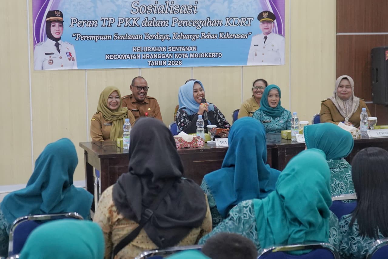 Wali Kota Mojokerto Dorong PKK Jadi Garda Terdepan Pencegahan KDRT