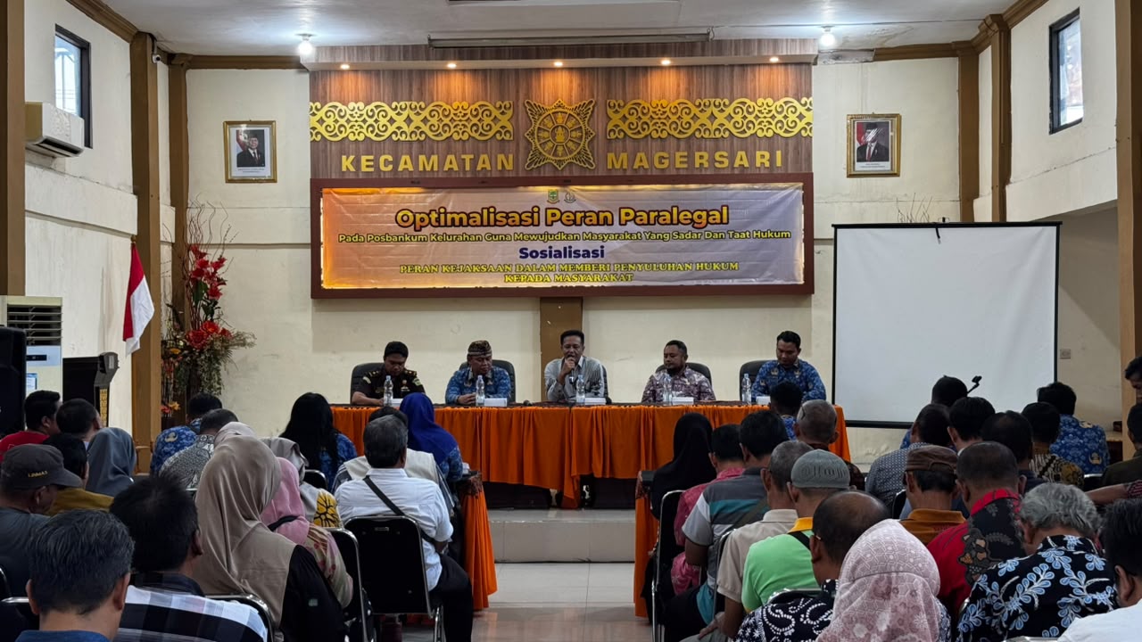 Pemkot Mojokerto dan Kejari Sosialisasikan Peran Paralegal Posbankum untuk Perluas Akses Bantuan Hukum Masyarakat