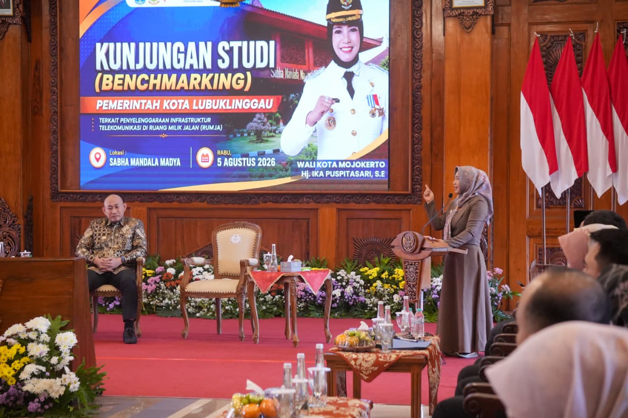 Berhasil Optimalkan Pemanfaatan Rumija untuk PAD, Kota Lubuk Linggau Benchmarking di Kota Mojokerto