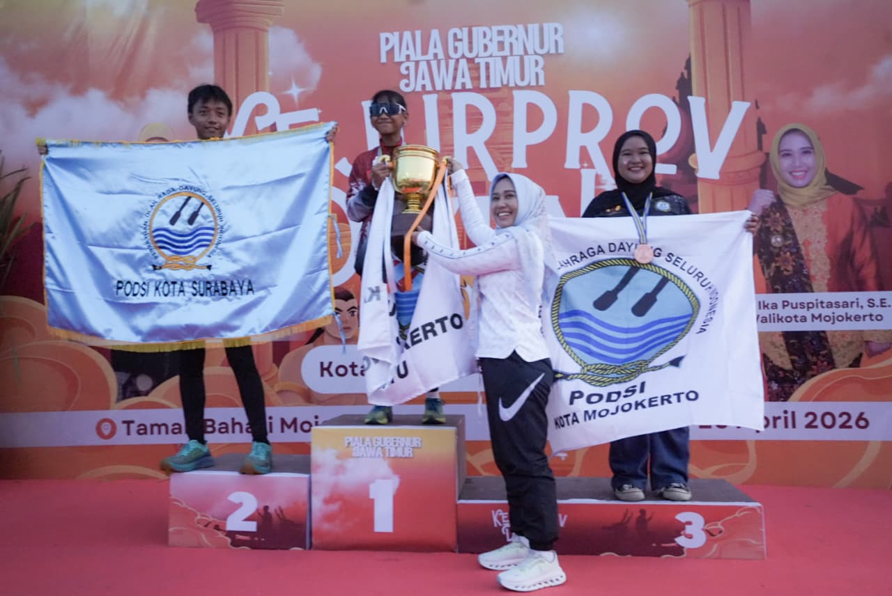 Wali Kota Mojokerto: Kejurprov Dayung 2026, Bangun Prestasi dan Karakter